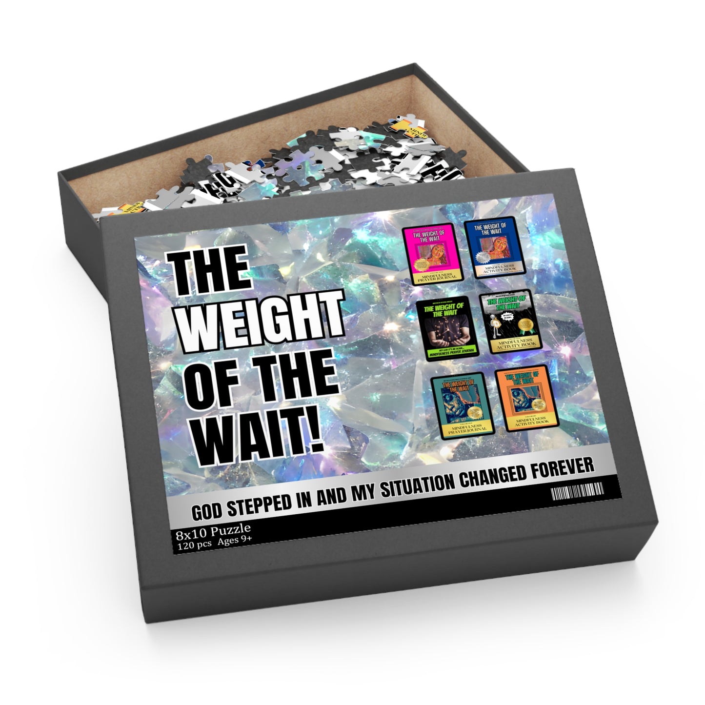 "The Weight of The Wait" Octopus ink828  Inspired Jigsaw Puzzle (120, 252, 500-Pieces)