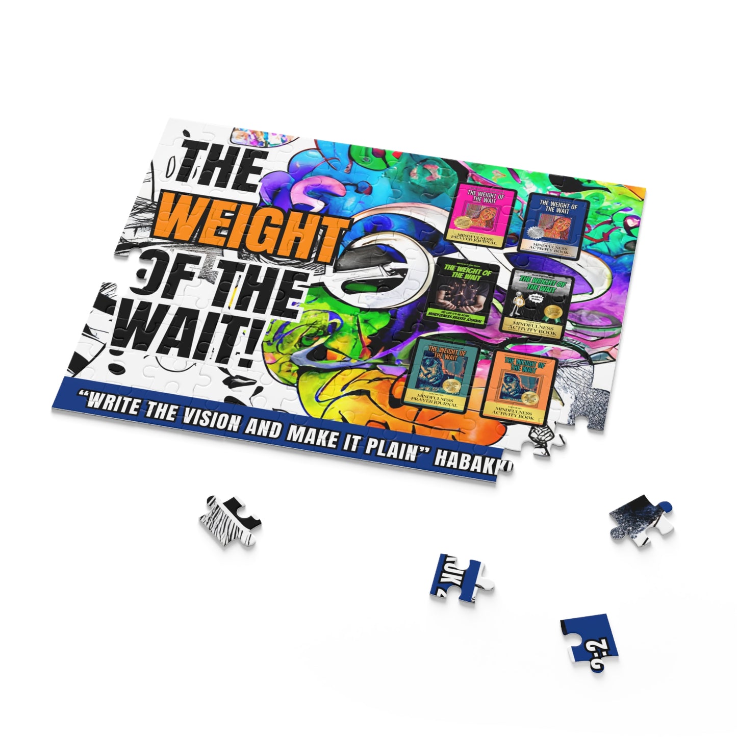 "The Weight of The Wait" Vision Inspired Jigsaw Puzzle (120, 252, 500-Pieces)