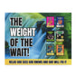 "The Weight of The Wait" Waterfall Inspired Jigsaw Puzzle (120, 252, 500-Pieces)