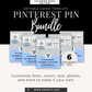 "Kuddos Canvas" Editable Pinterest Pin Template | Toolkit Not Included