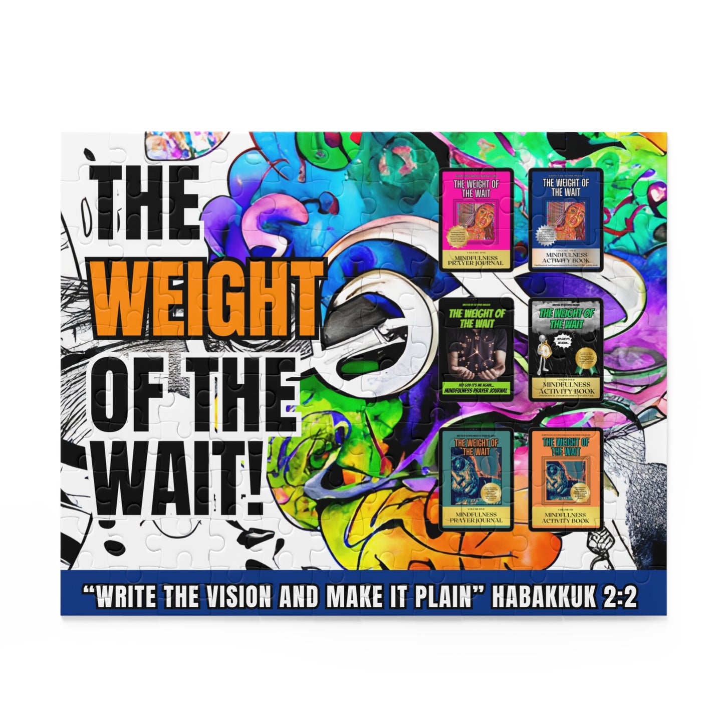 "The Weight of The Wait" Vision Inspired Jigsaw Puzzle (120, 252, 500-Pieces)