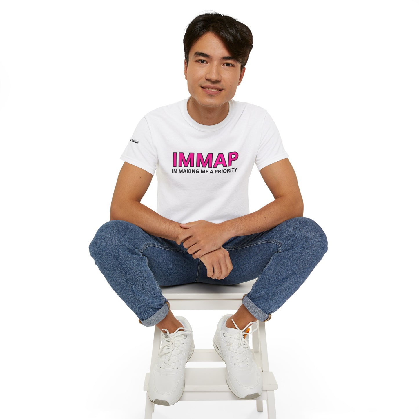 Im Making Me A Priority "IMMAP" Unisex Ultra Cotton Tee