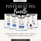 "Kuddos Canvas" Editable Pinterest Pin Template | Toolkit Not Included