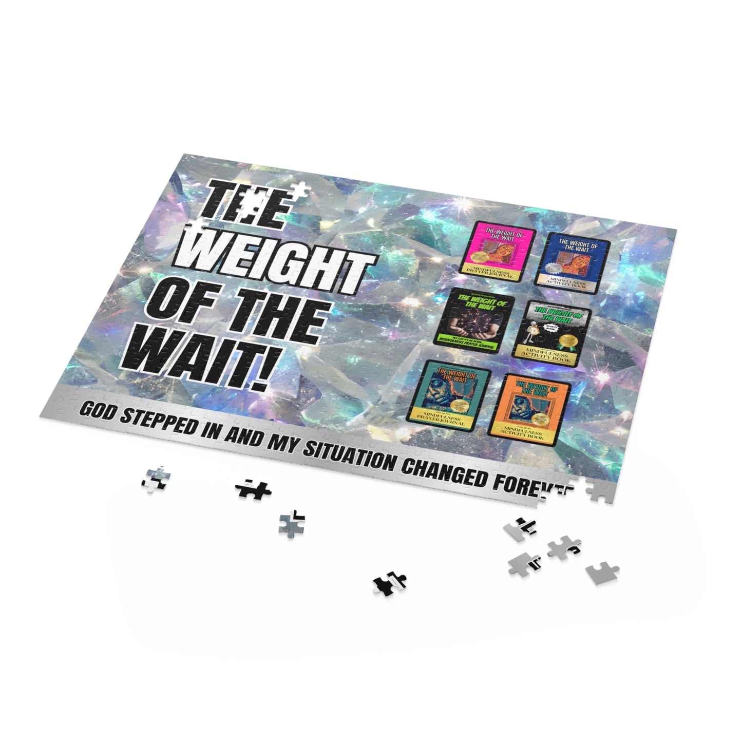 "The Weight of The Wait" Octopus ink828  Inspired Jigsaw Puzzle (120, 252, 500-Pieces)