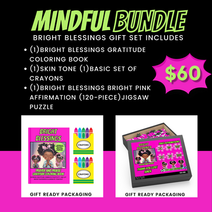 Bright Blessings Mindful Bundle Gift Sets For Ages 9 and Up