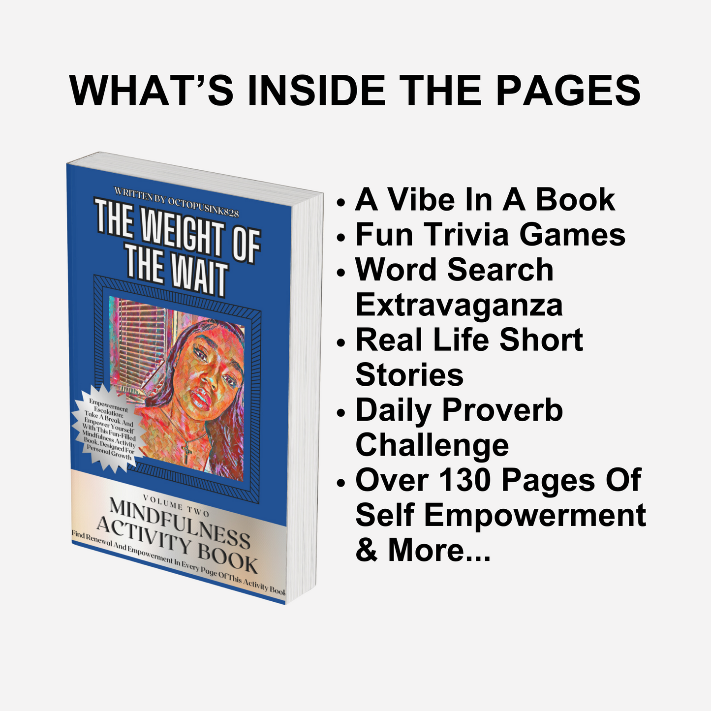 The Weight Of The Wait Salvation Activity Book Volume Two | Salvation Strength: A Fun-Filled Experience of Emotional Healing and Faith-Building as you Grow your Relationship with Jesus Christ