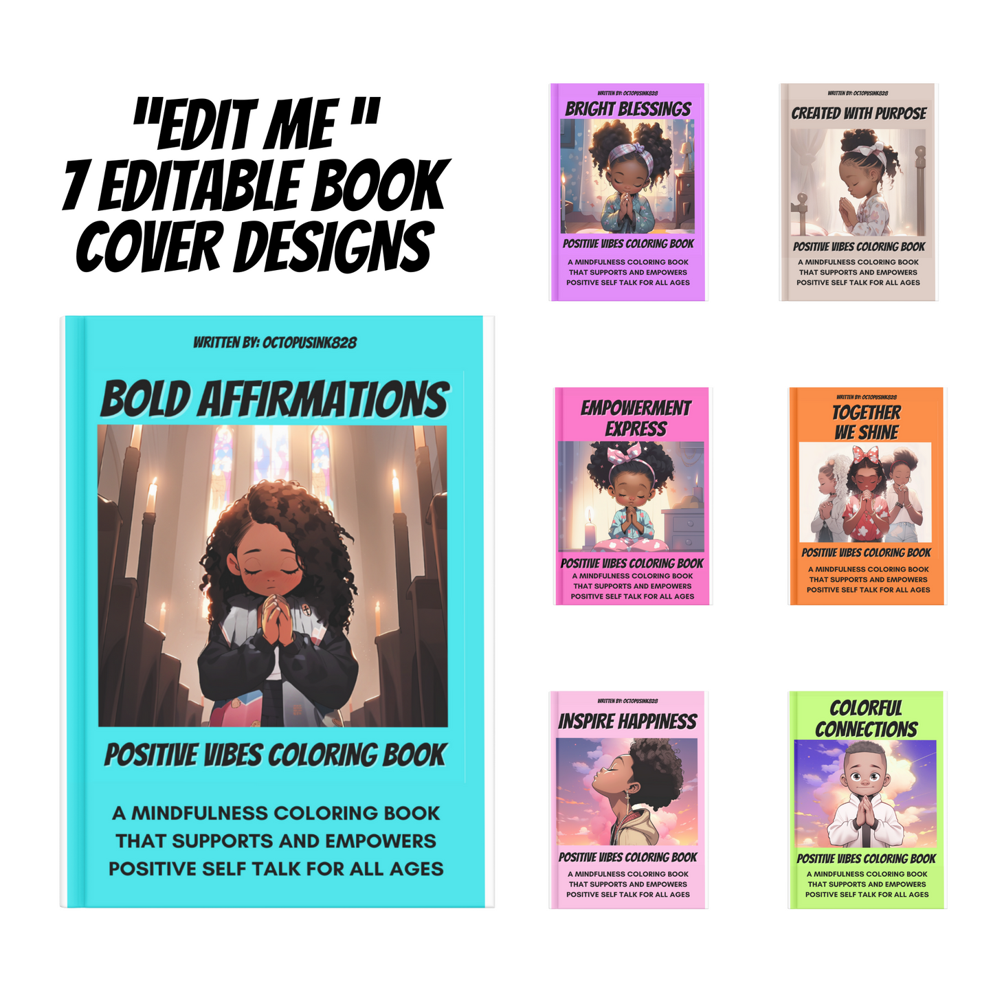 A Family That Prays Coloring Book Toolkit For Amazon KDP Book Publishing | Everything You Need To Self Publish