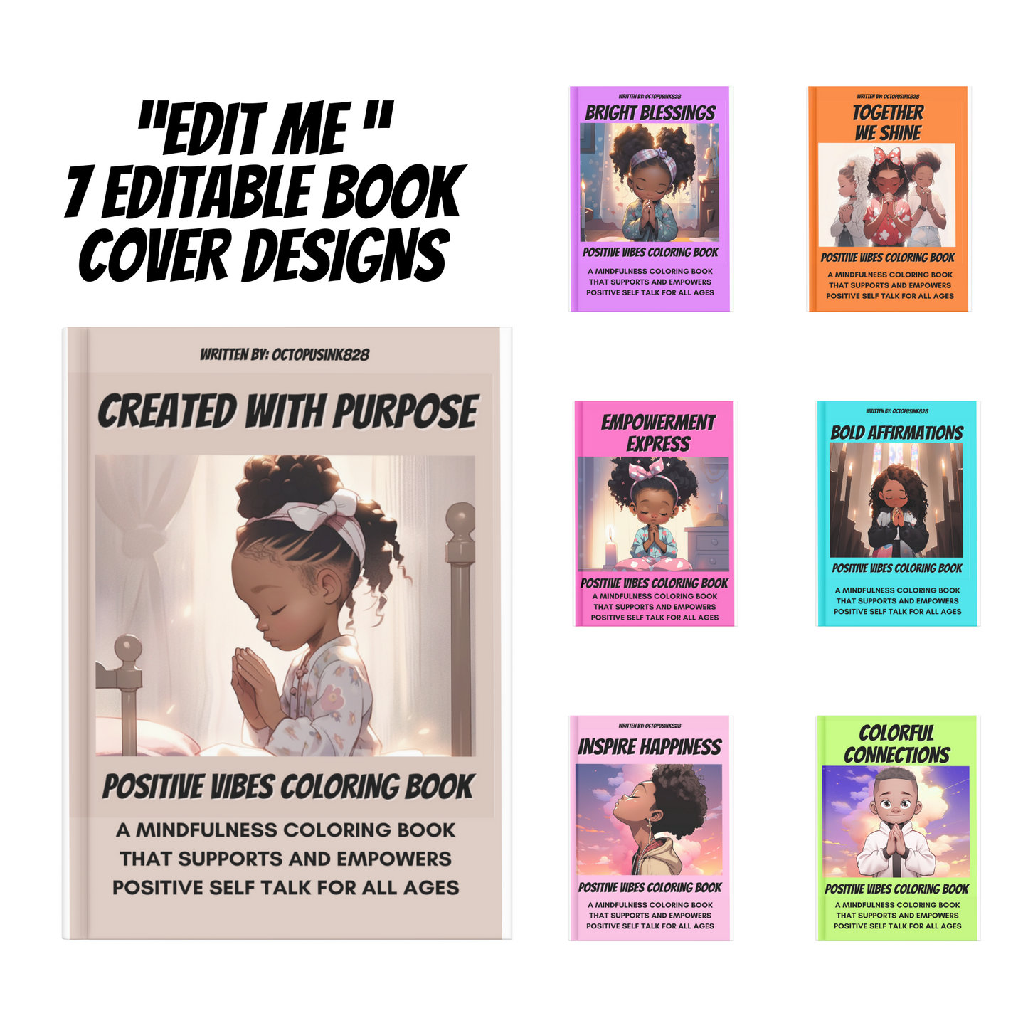 A Family That Prays Coloring Book Toolkit For Amazon KDP Book Publishing | Everything You Need To Self Publish