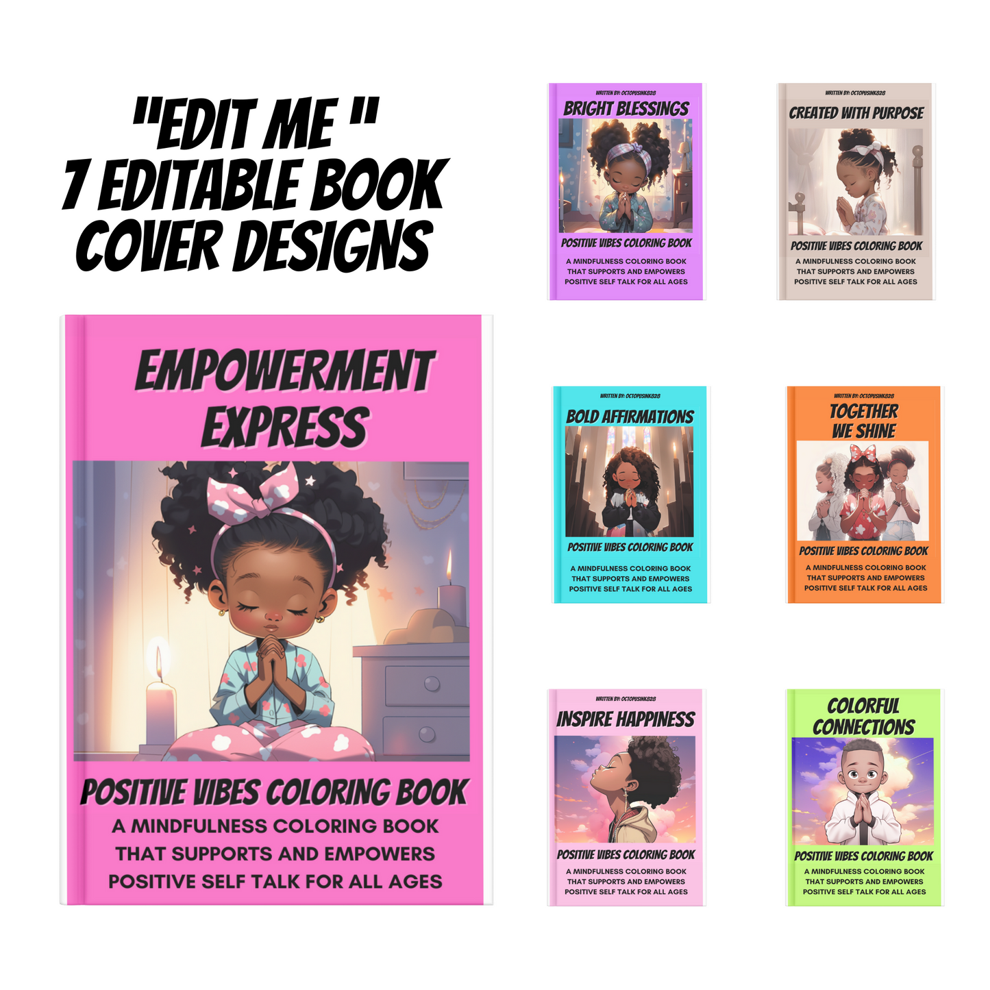 A Family That Prays Coloring Book Toolkit For Amazon KDP Book Publishing | Everything You Need To Self Publish