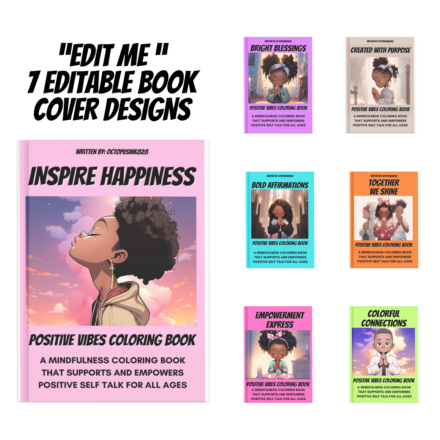 A Family That Prays Coloring Book Toolkit For Amazon KDP Book Publishing | Everything You Need To Self Publish