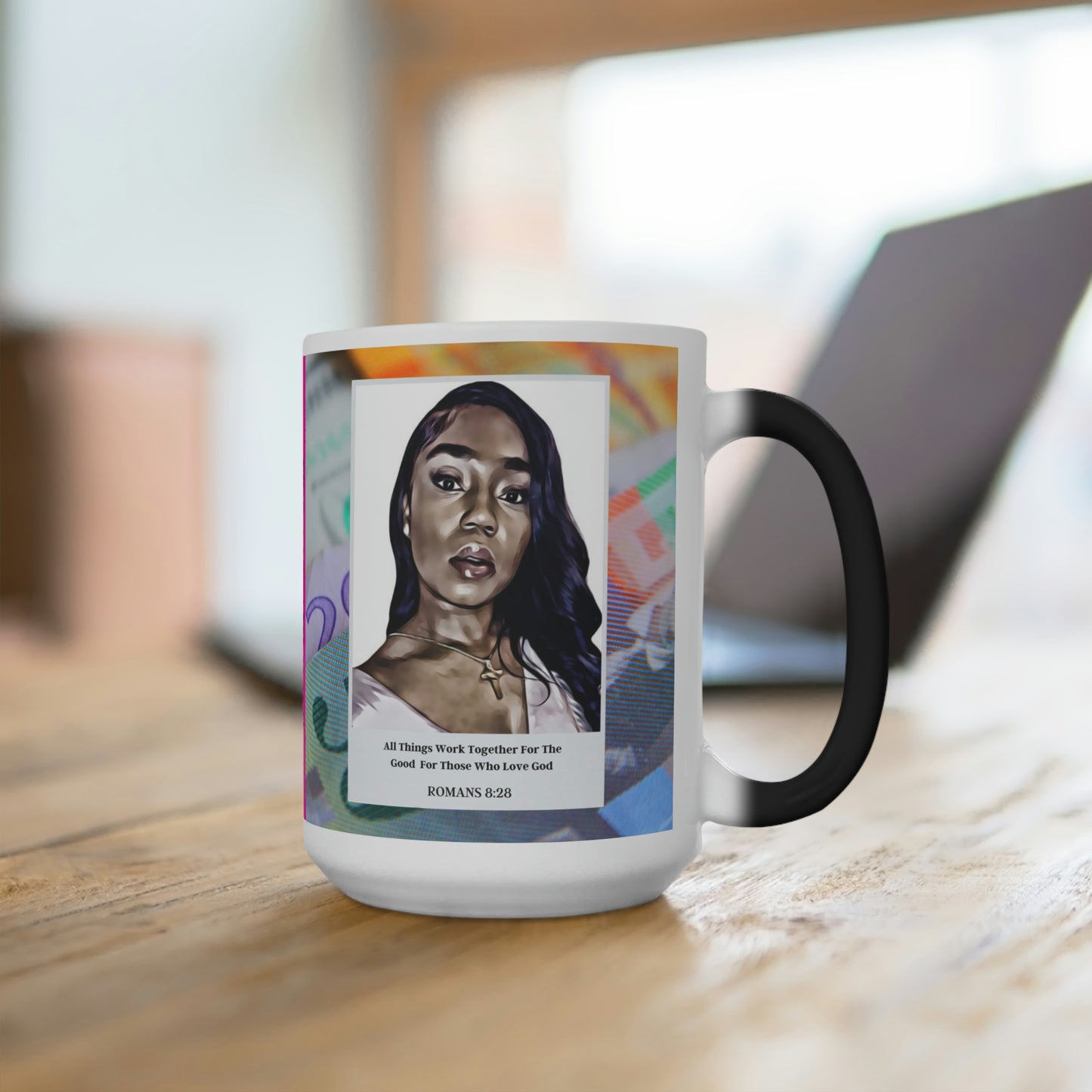 Color Changing Ceramic Large Coffee Mug| "The Weight Of The Wait" | ImVeeTv  Exclusive