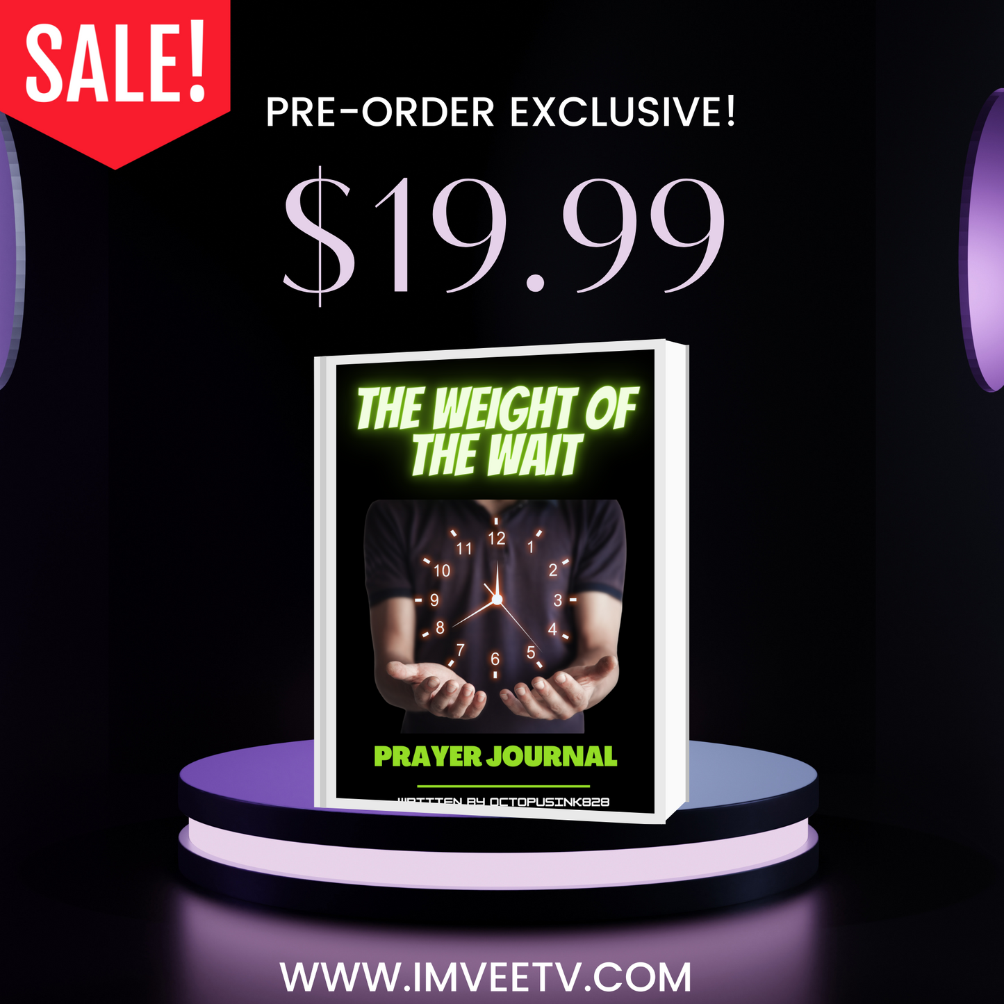 Pre-Order Exclusive Octopusink828 "The Weight Of The Wait" Mindfulness Activity Book Series | Free Gift INCLUDED