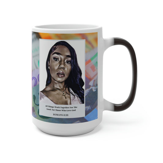 Color Changing Ceramic Large Coffee Mug| "The Weight Of The Wait" | ImVeeTv  Exclusive